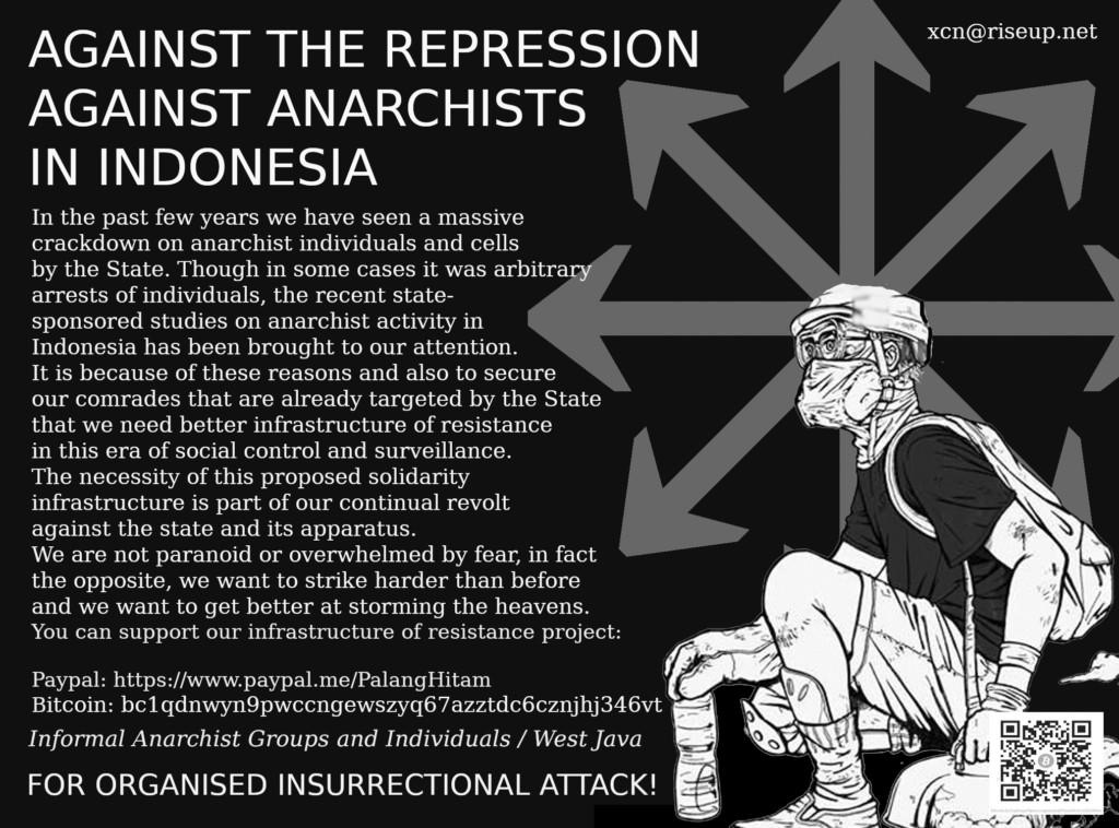 Contra la represión anti-anarquista en Indonesia