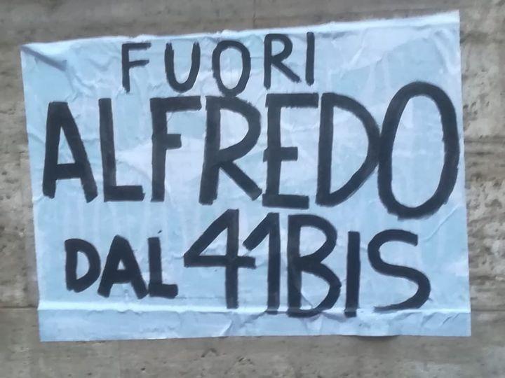 «¡Alfredo fuera del 41 bis! ¡Cerrar el 41 bis!» Asamblea abierta y concentración por motivo de la audiencia en el tribunal de vigilancia (Roma, 8 y 19 de octubre 2023)